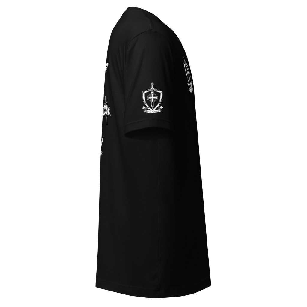 Sanctus Thomas Aquinas T-shirt, right sleeve